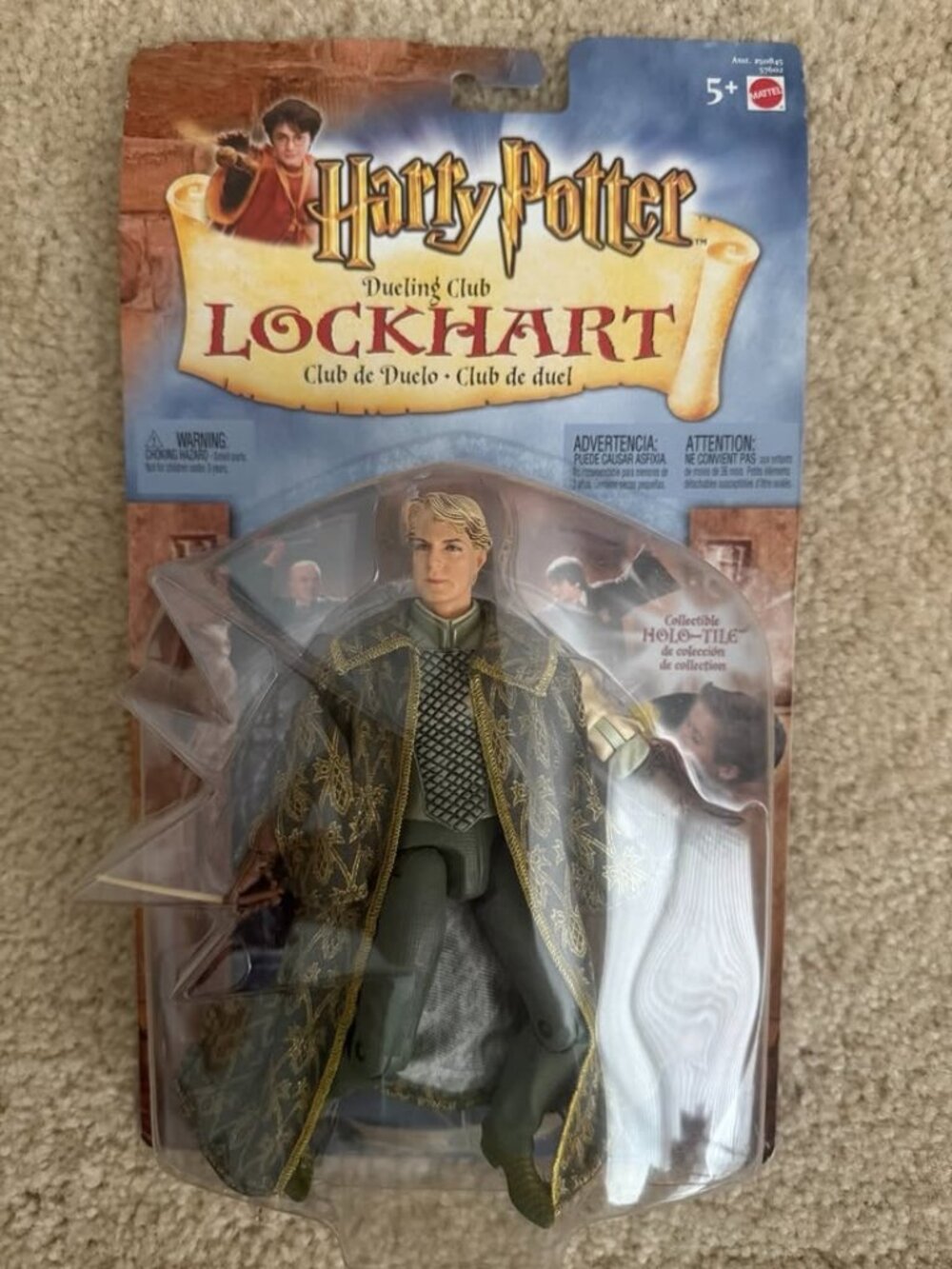 Harry Potter Gilderoy Lockhart Dueling Club Figure – Mattel – Sealed